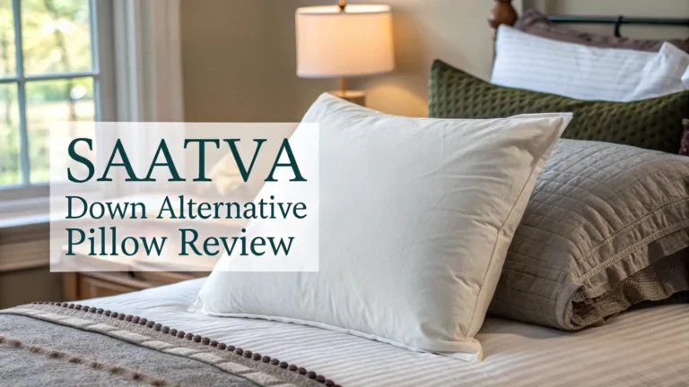 Saatva Down Alternative Pillow Review 2026: Complete Guide