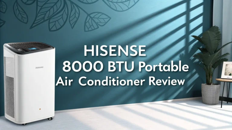 Hisense 8000 BTU Portable Air Conditioner Review 2026: Worth It?