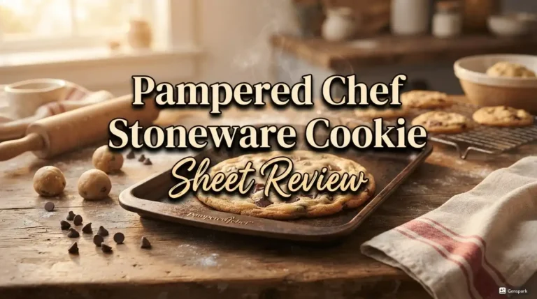 Pampered Chef Stoneware Cookie Sheet Review 2026: Worth It?