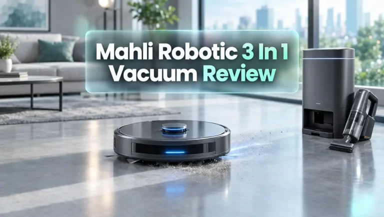 Mahli Robotic 3 In 1 Vacuum Review 2026: All in One Guide