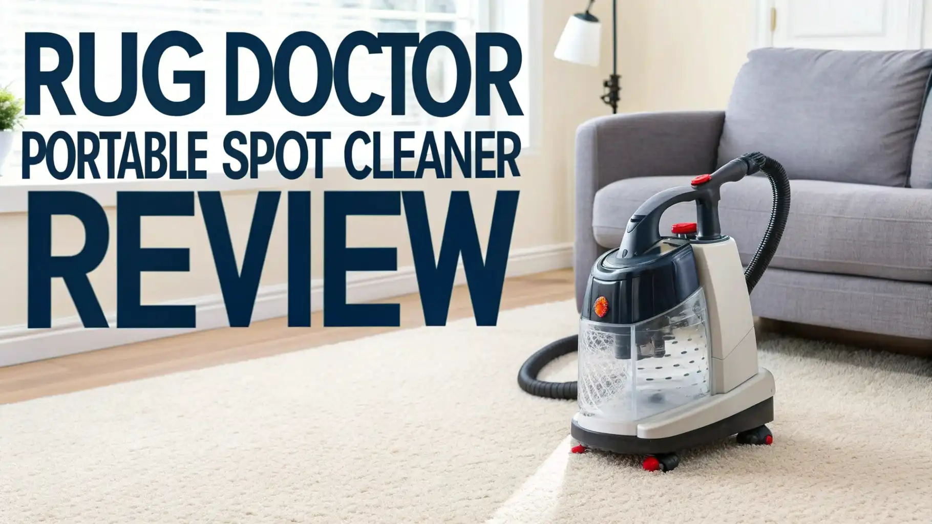 Rug Doctor Portable Spot Cleaner Review 2026: Ultimate Guide